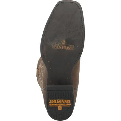 Dan Post Men's Renegade Genuine Leather Square Toe Boots - Bay Apache 4 DP2163_7_D  - from alligatorwarehouse.com