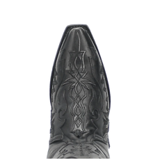 Dan Post Women's Hallie Snip Toe Leather Tall Boots - Black