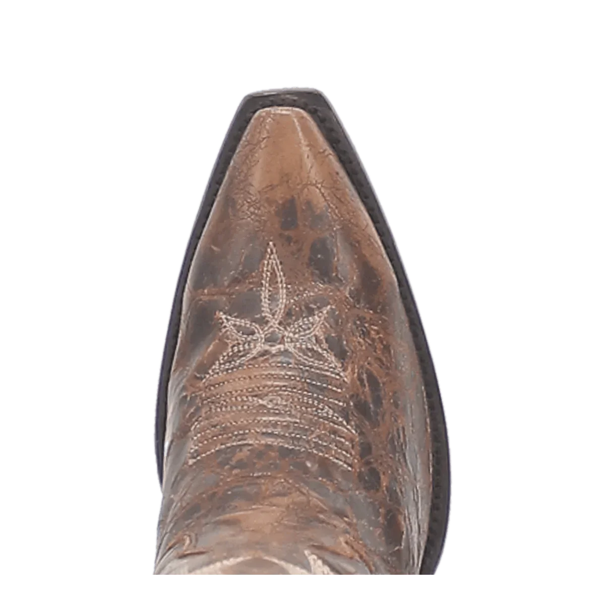 Dan Post Women's Jilted Snip Toe Leather Tall Boots - Brown 7 DP3709_6_M  - from alligatorwarehouse.com