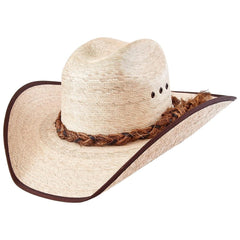 Cuernos Chuecos Traditional Palm Leaf Cowboy Hat