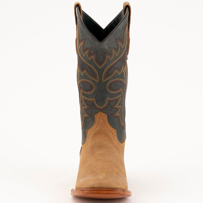 Ferrini Men's Kingston Leather Square Toe Boots Handcrafted - Antique Saddle Ferrini Men's Kingston Leather Square Toe Boots Handcrafted - Antique Saddle