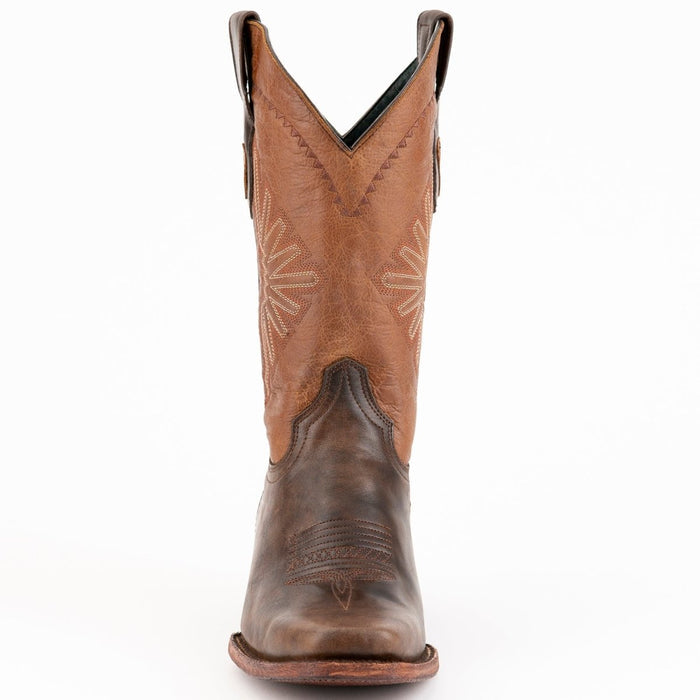 Ferrini Men's Santa Fe Leather Boots Handcrafted - Chocolate Ferrini Men's Santa Fe Leather Boots Handcrafted - Chocolate