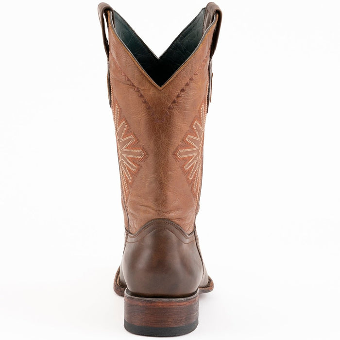 Ferrini Men's Santa Fe Leather Boots Handcrafted - Chocolate Ferrini Men's Santa Fe Leather Boots Handcrafted - Chocolate