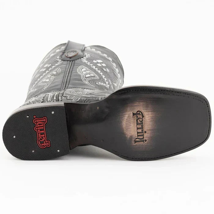 Ferrini Women's Cleopatra Square Toe Boots Handcrafted - Silver 8389334 Ferrini Women's Cleopatra Square Toe Boots Handcrafted - Silver 8389334