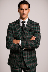 Classic Fit in Green Color by Rossiman