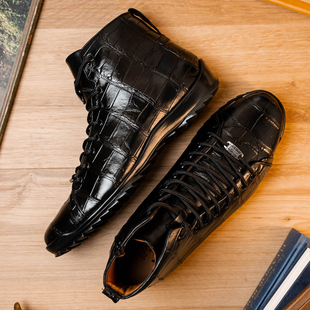Marco Di Milano Hermond Black Leather Luxury Loafer