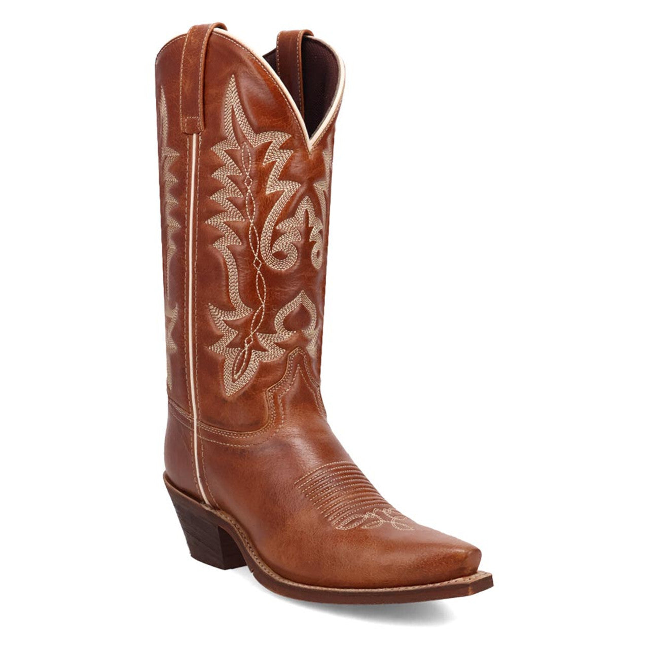Laredo Carly Honey Snip Toe Leather Women Boots Laredo Carly Honey Snip Toe Leather Women Boots