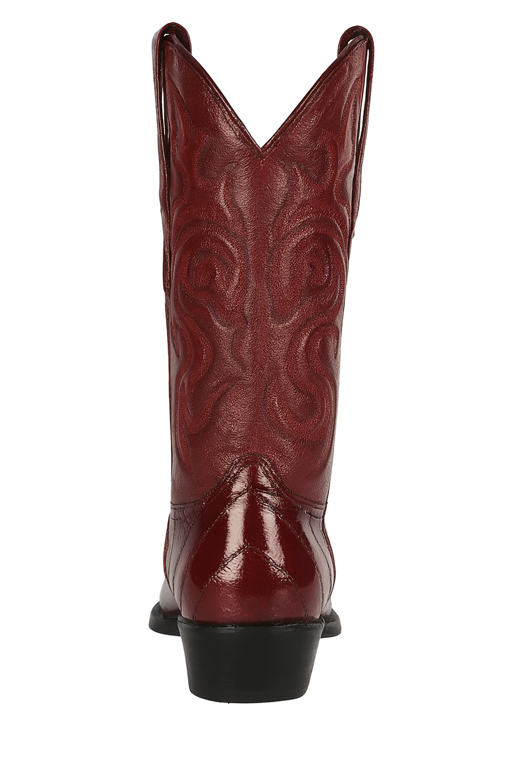 J Toe Cowboy Boots - J Toe Western Boots - Los Altos Boots - Mens Dress Cowboy Boot - Low Priced Burgundy Eel Cowboy Boots J-Toe- in  Burgundy J Toe Cowboy Boots - J Toe Western Boots - Los Altos Boots - Mens Dress Cowboy Boot - Low Priced Burgundy Eel Cowboy Boots J-Toe- in  Burgundy