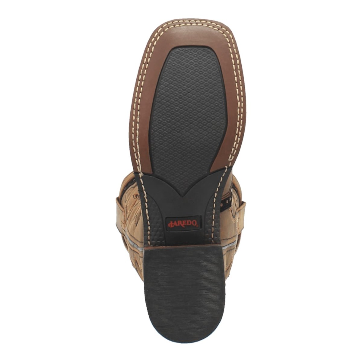 Laredo Women's Bouquet Broad Square Toe Leather Boots - Honey 5844 10 5844_6_M  - from alligatorwarehouse.com