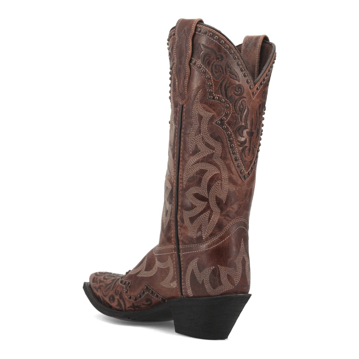 Laredo Women's Braylynn Snip Toe Leather Boots - Brown 52410 10 52410_7.5_M  - from alligatorwarehouse.com