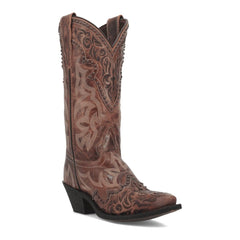 Laredo Women's Braylynn Snip Toe Leather Boots - Brown 52410 - Dan Post Boots