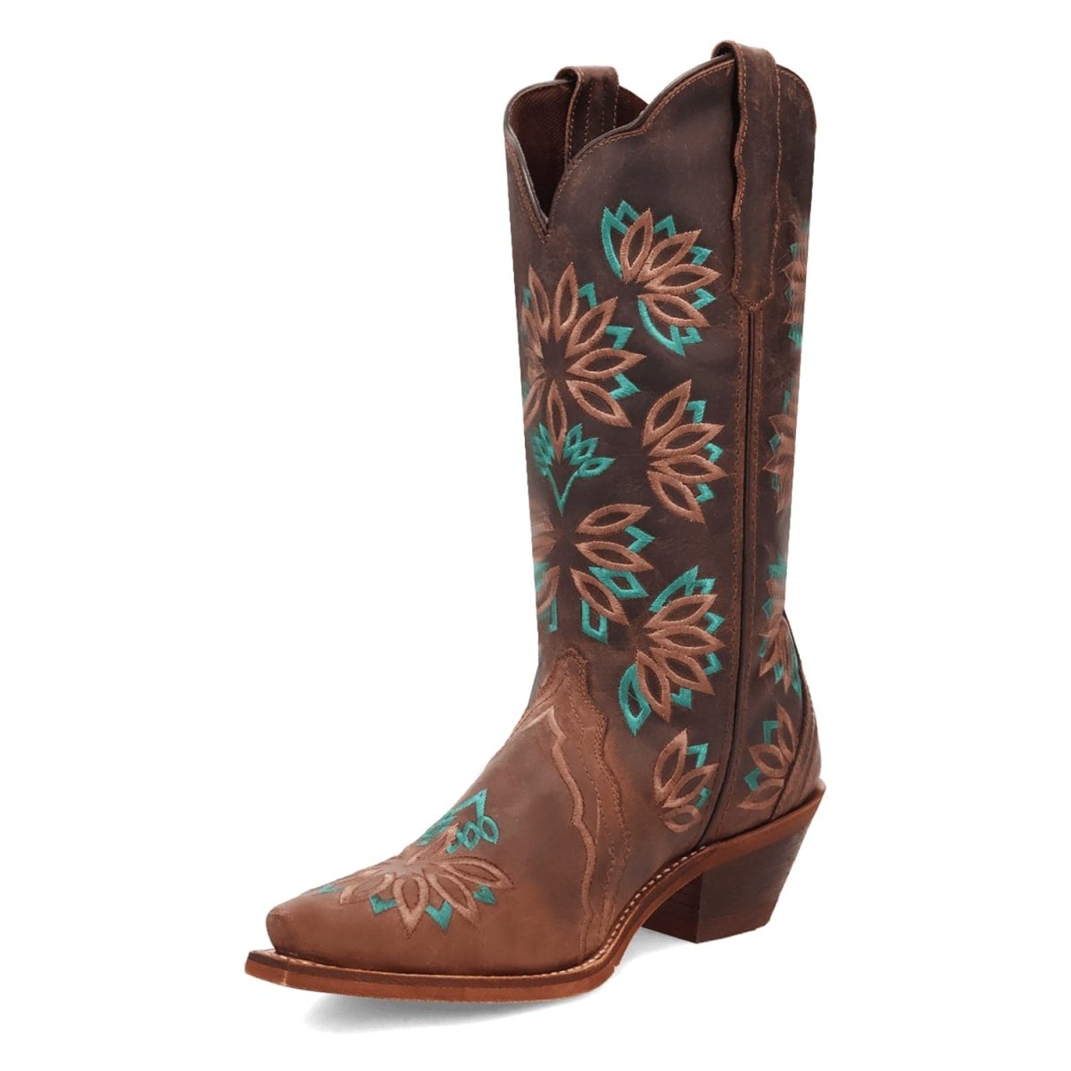Laredo Women's Filly Snip Toe Leather Boots - Tobacco 20006 9 20006_6_M  - from alligatorwarehouse.com