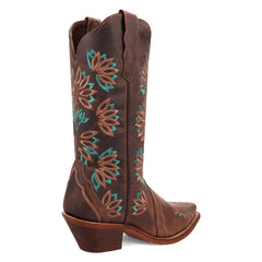 Laredo Women's Filly Snip Toe Leather Boots - Tobacco 20006