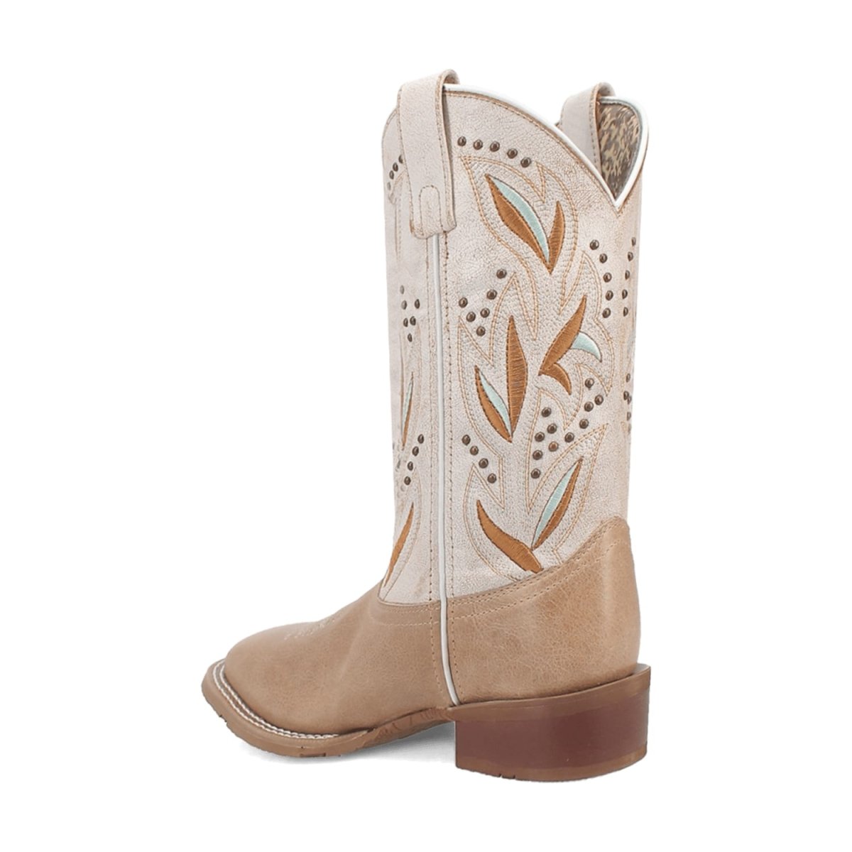 Laredo Women's Lydia Broad Square Toe Leather Boots - Sand 5603 10 5603_6_M  - from alligatorwarehouse.com