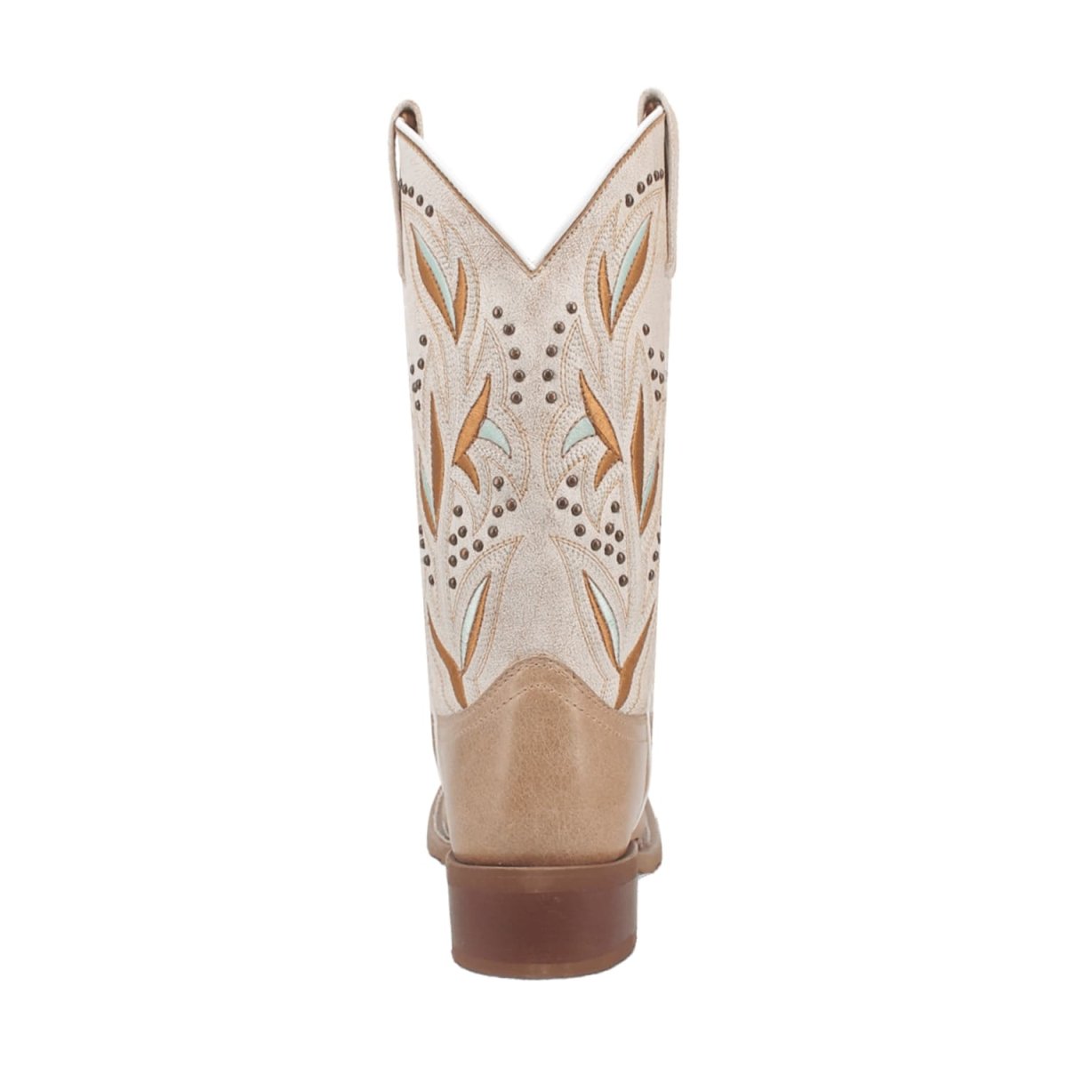 Laredo Women's Lydia Broad Square Toe Leather Boots - Sand 5603 5 5603_6_M  - from alligatorwarehouse.com