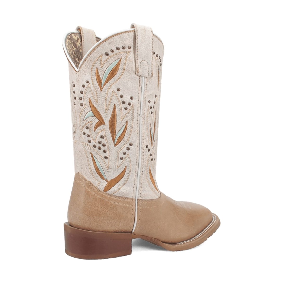 Laredo Women's Lydia Broad Square Toe Leather Boots - Sand 5603 2 5603_6_M  - from alligatorwarehouse.com