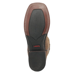 Laredo Women's Megan Broad Square Toe Leather Boots - Tan 3119