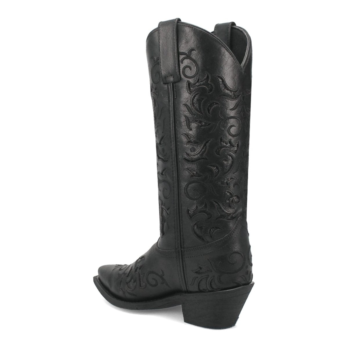 Laredo Women's Night Sky Snip Toe Leather Boots - Black 52450