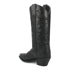 Laredo Women's Night Sky Snip Toe Leather Boots - Black 52450