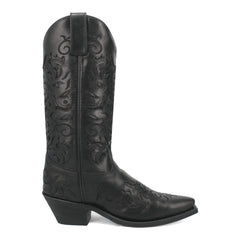 Laredo Women's Night Sky Snip Toe Leather Boots - Black 52450