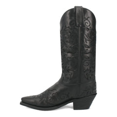 Laredo Women's Night Sky Snip Toe Leather Boots - Black 52450