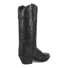 Laredo Women's Night Sky Snip Toe Leather Boots - Black 52450