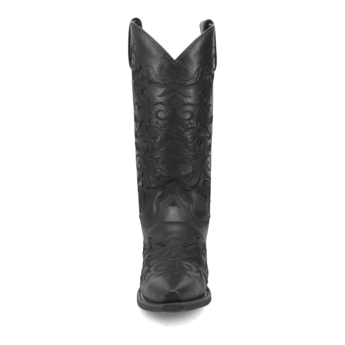 Laredo Women's Night Sky Snip Toe Leather Boots - Black 52450 6 52450_6_M  - from alligatorwarehouse.com