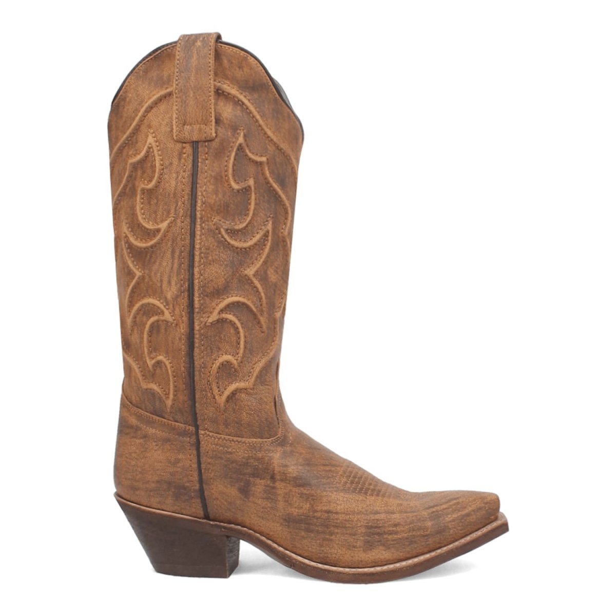 Laredo Women's Reva Snip Toe Leather Boots - Honey 54267 3 54267_6_M  - from alligatorwarehouse.com
