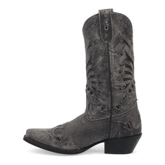 Laredo Women's Stevie Snip Toe Leather Boots - Black 52120