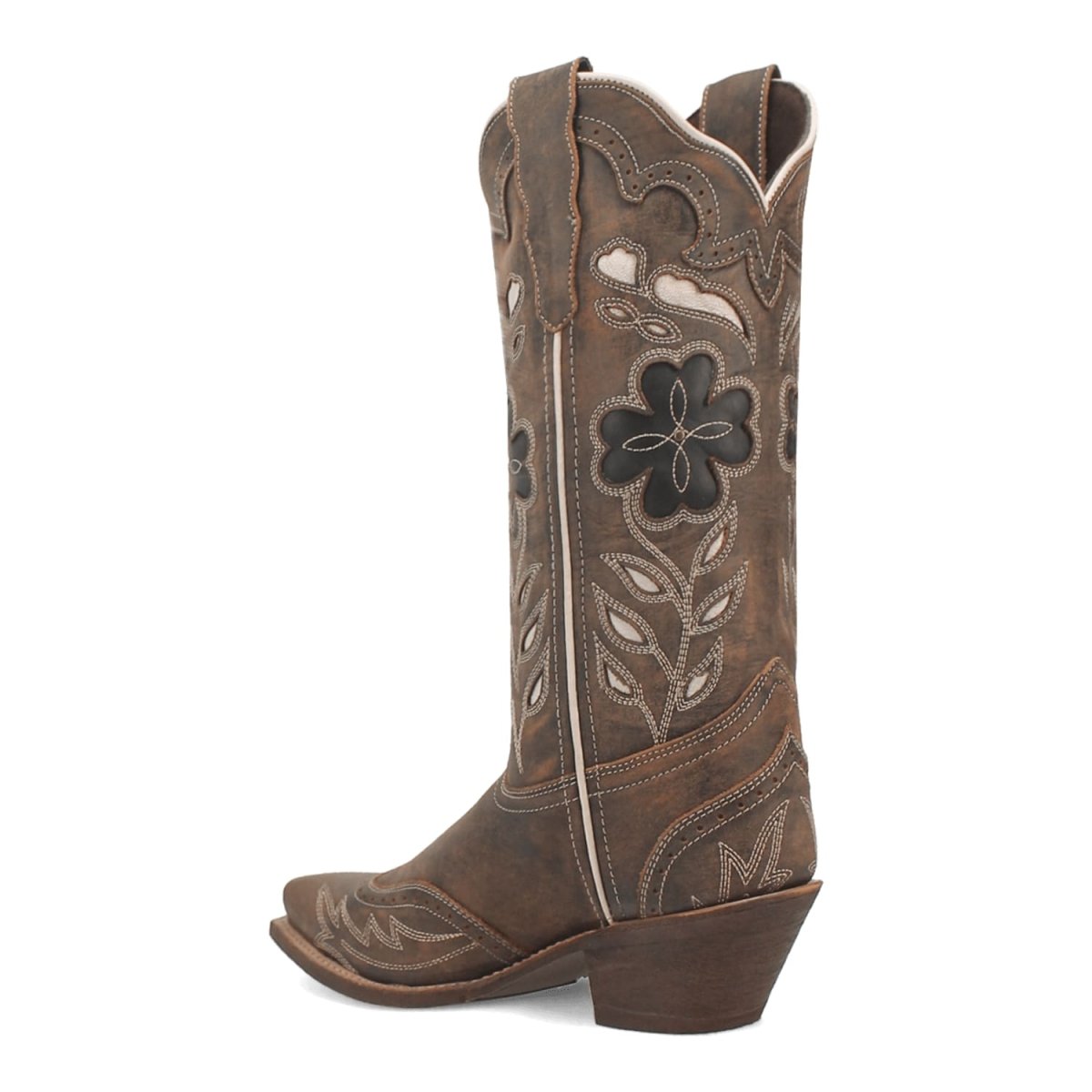 Laredo Women's Zury Snip Toe Leather Boots - Brown 54268 10 54268_6_M  - from alligatorwarehouse.com