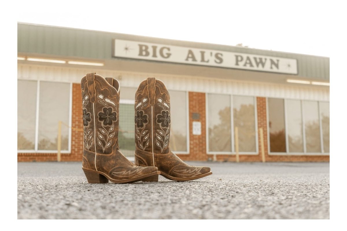 Laredo Women's Zury Snip Toe Leather Boots - Brown 54268 13 54268_6_M  - from alligatorwarehouse.com