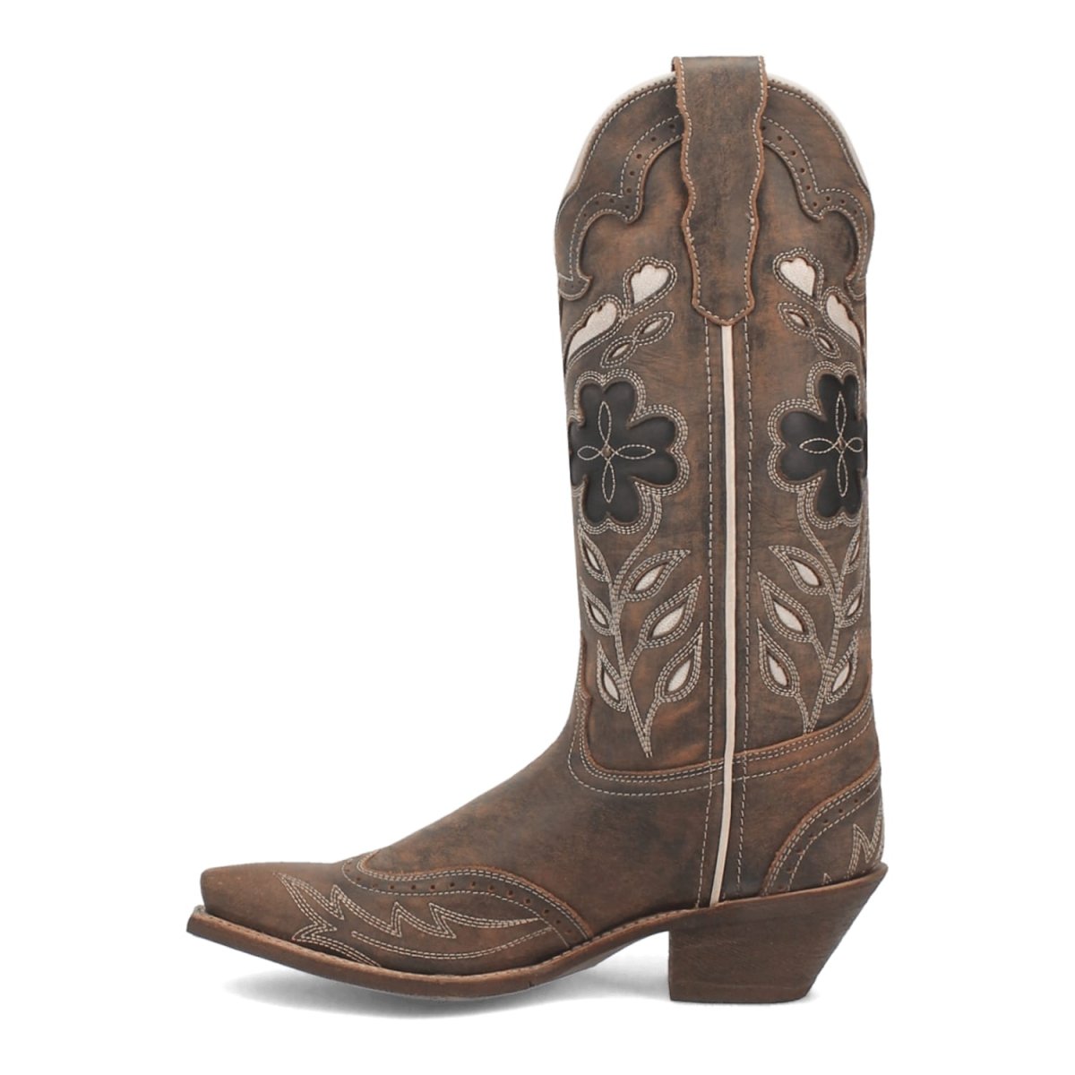 Laredo Women's Zury Snip Toe Leather Boots - Brown 54268 4 54268_6_M  - from alligatorwarehouse.com