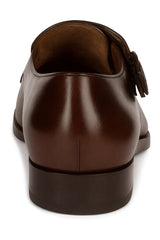 Lombardy Caiman Belly & Calfskin Monkstrap Dress Shoe