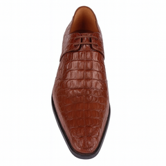 Lombardy Caiman Hornback Dress Shoes