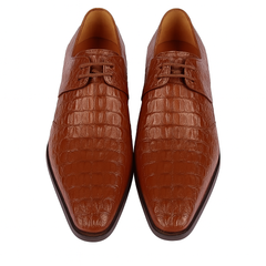 Lombardy Caiman Hornback Dress Shoes