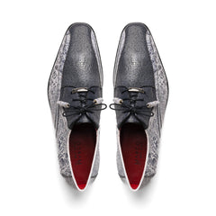 Marco Di Milano Lucca Ostrich & Stingray Shoes Newspaper