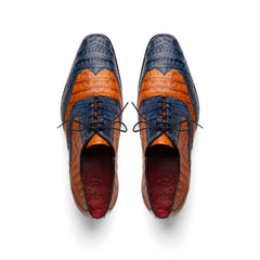 Caiman Blue Shoe