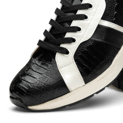 Marco Di Milano Lyon Ostrich Leg & Calfskin Sneakers