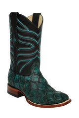Men's Los Altos Shark Skin Wide Square Toe Boots