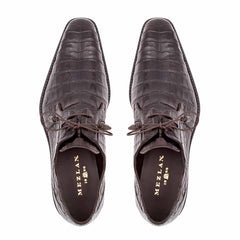 Mezlan Genuine Crocodile Brown Anderson Lace-Up (Copy)