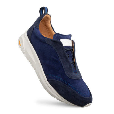 Mezlan Alcoy Suede Sneaker Blue (21118)