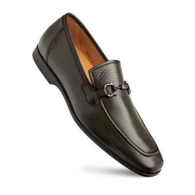 Mezlan Marinelli Deer Ornament Slip On - Olive
