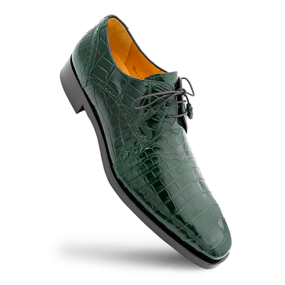 Mezlan Dandy Alligator Lace-Up - Luxury Men's Dress Shoe