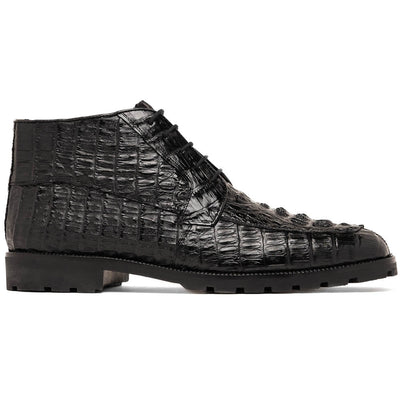 Marco Di Milano Martinelli Black Leather Dress Shoe