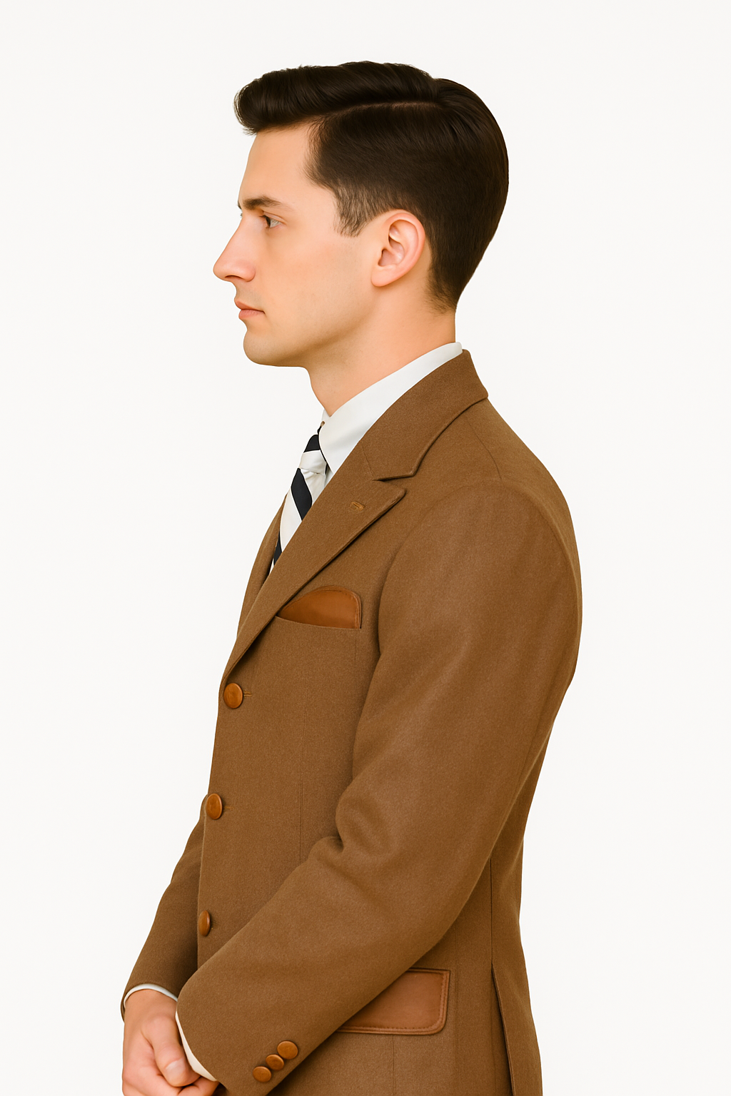 Denim Suit - Cotton Fabric Vested Suit - 3 Pieces Suit - Vested Fancy Suit 3 WV-7632  - from alligatorwarehouse.com