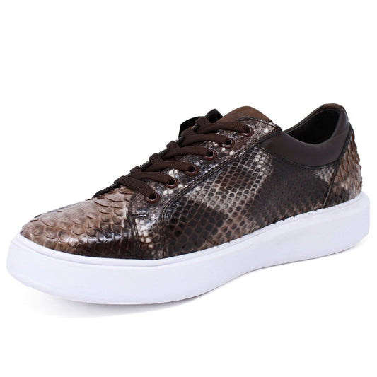 Mens Brown & Cognac Stingray Sneakers Collection - Premium Mens Brown & Cognac Stingray Sneakers at alligatorwarehouse.com