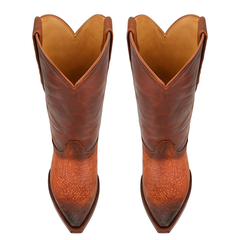 King Exotic Men's Shark Snip Toe Western Boots
