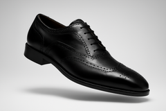 Mens Mezlan Ugalde Classic Wingtip Dress Shoe in Cognac