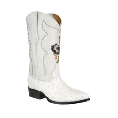 Ferrini Stampede Men's Print Crocodile Boots Handcrafted Black