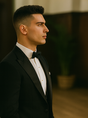 Mens Peaky Blinders Costume Thomas Shelby Black Vested Tuxedo